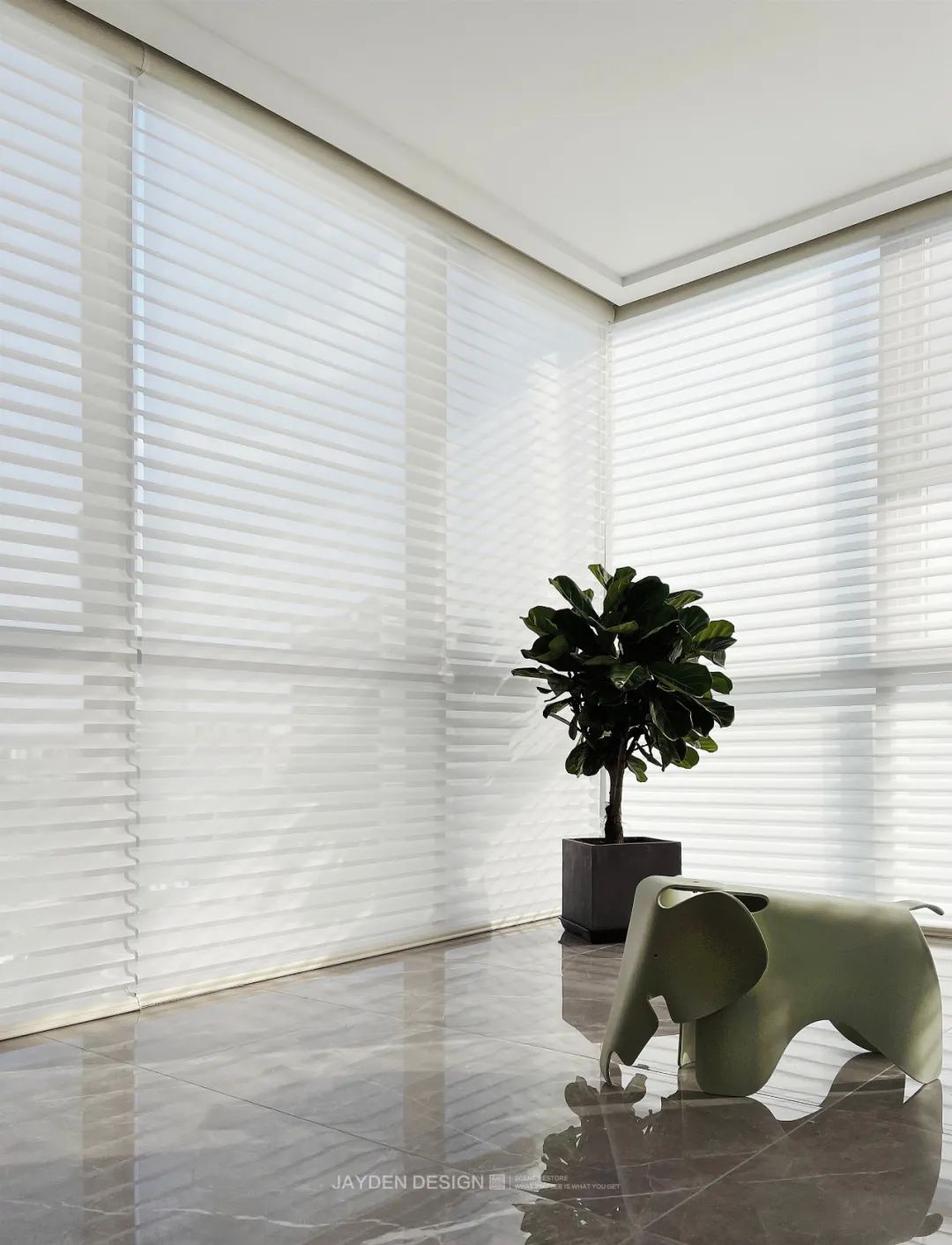 简狄实景案例｜《光影之境》｜双客厅+三面落地窗，凌空而居，不亦乐乎。-50