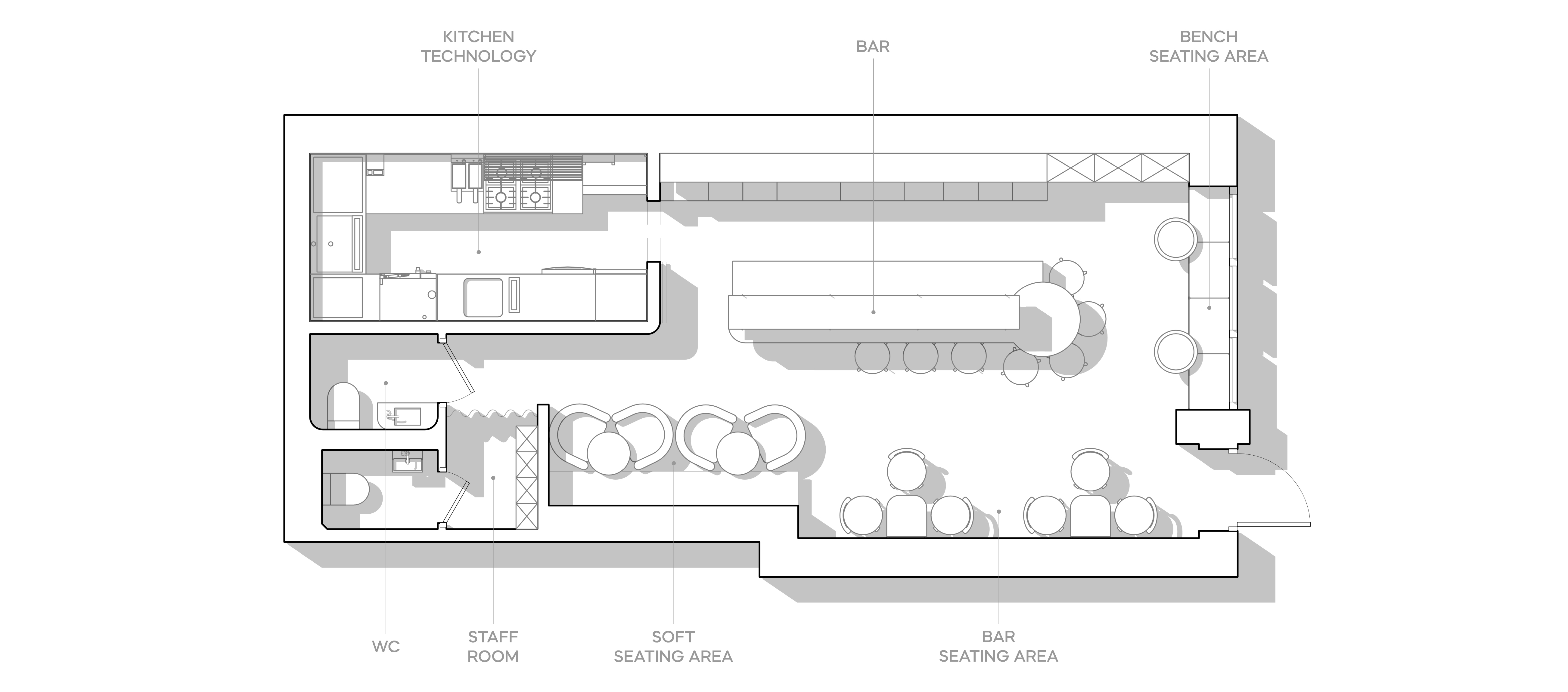 PINCH · 海鲜餐厅室内设计丨葡萄牙里斯本丨Yevhenii Kuchmin,Andriy Taran等团队-20