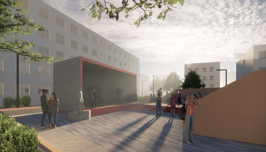 大学园区庭院区域设计项目丨HSE DESIGN LAB(与相关方合作)-17