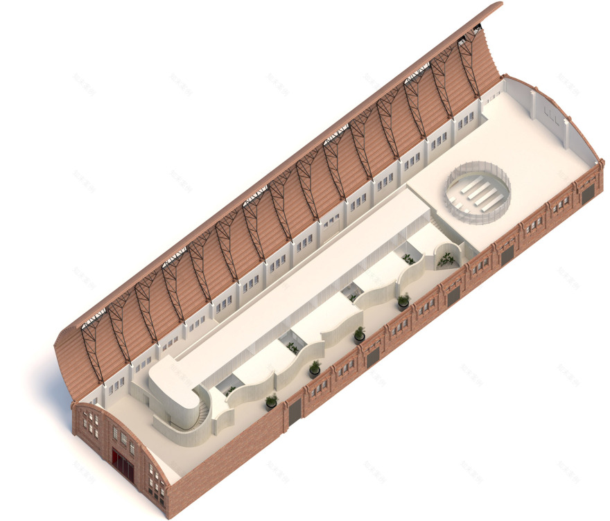 TANATORI DE SANTS 殡仪馆丨西班牙巴塞罗那丨Mirag-13