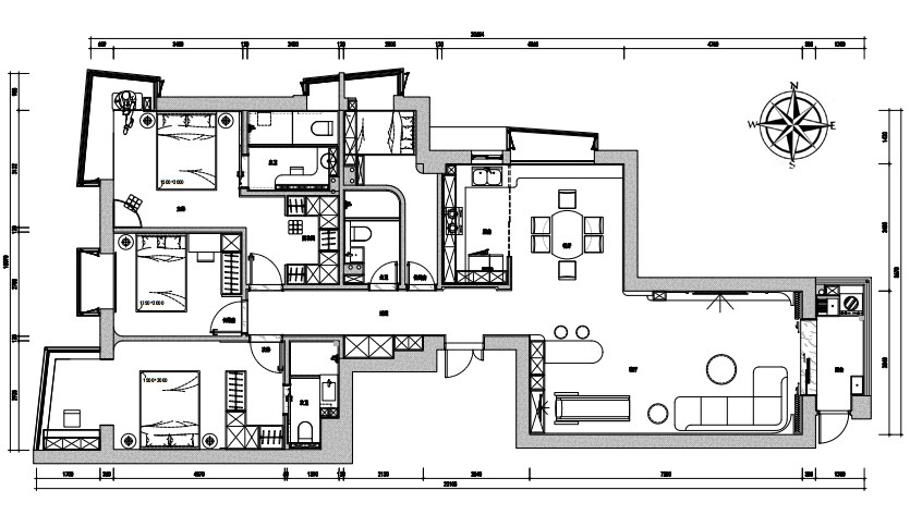 恒力城平层居所设计丨中国福州丨福建磐洲设计顾问有限公司-59
