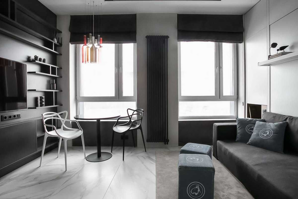 Маленькие Квартиры студии до 30 м2 (7 проектов) - Фото и планировка-224