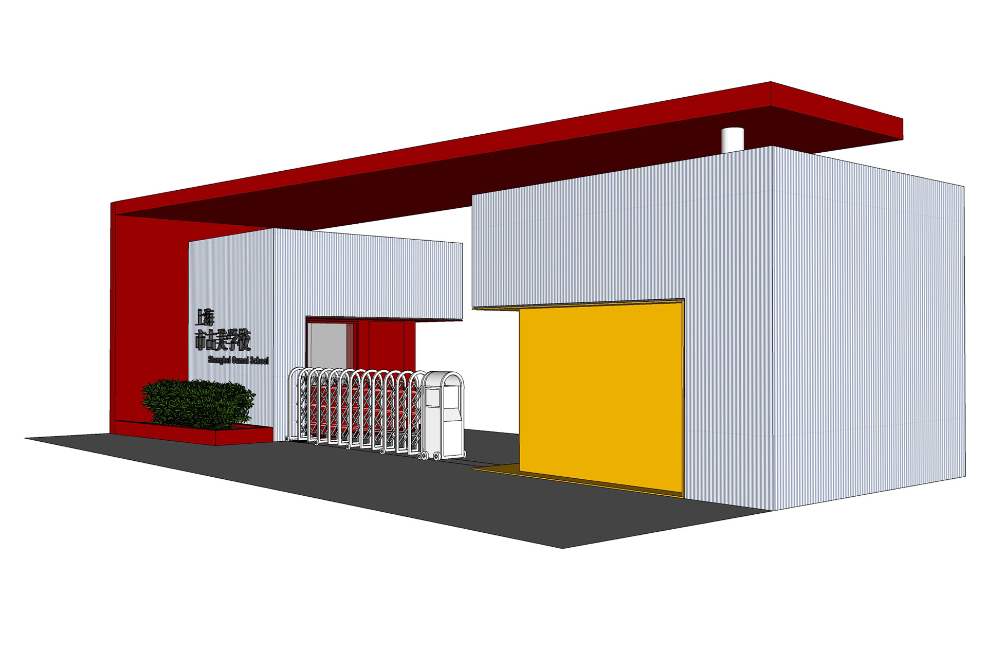 学校门头改造-18