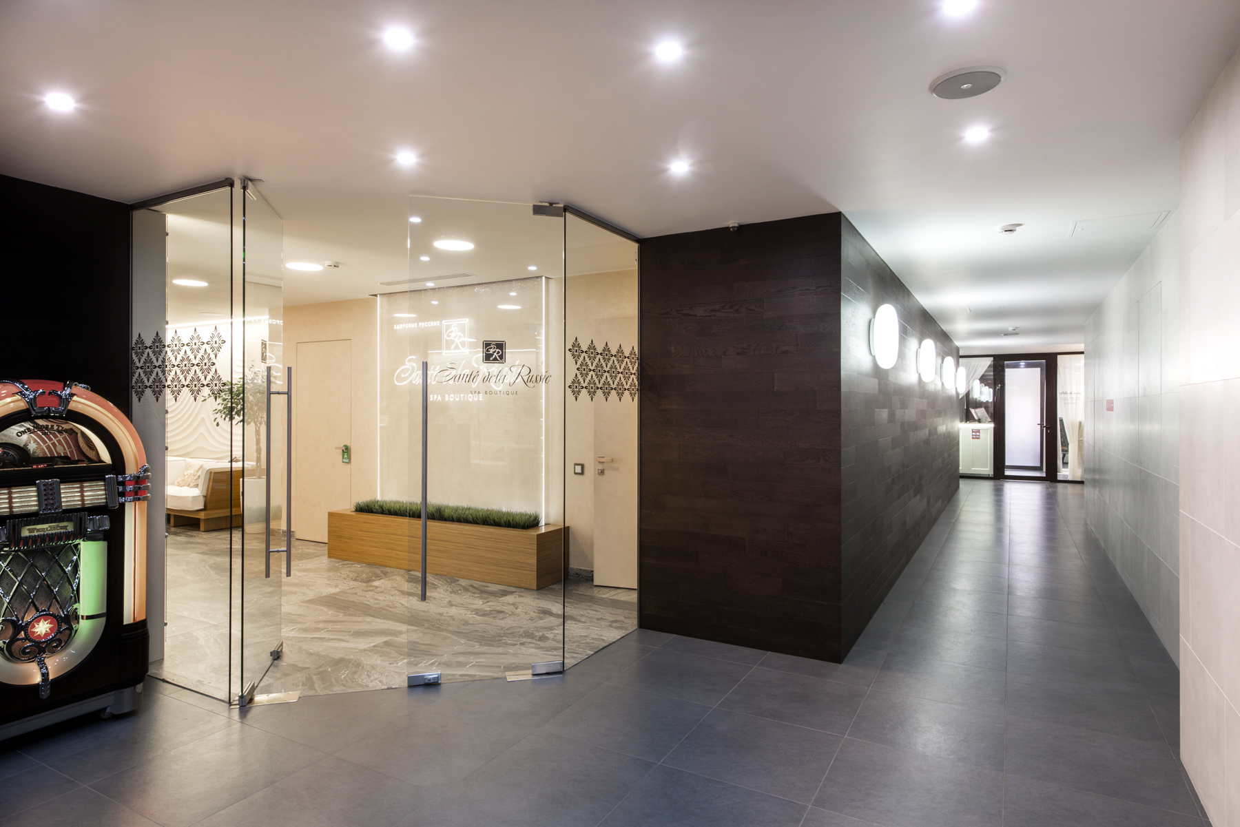 公寓酒店，The interiors of the Apartment Hotel in a residential complex Sparrow hills Alexandra Fedorova-19