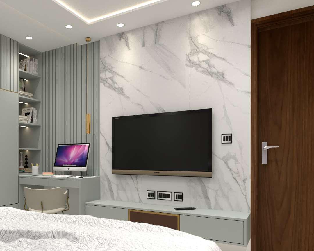 RESIDENTIAL INTERIOR - A GLIMPSE OF MODERN TOUCH-5
