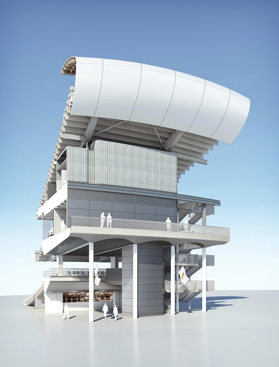 勋爵板球场 Compton & Edrich 看台改造，伦敦 / Wilkinson Eyre Architects-34