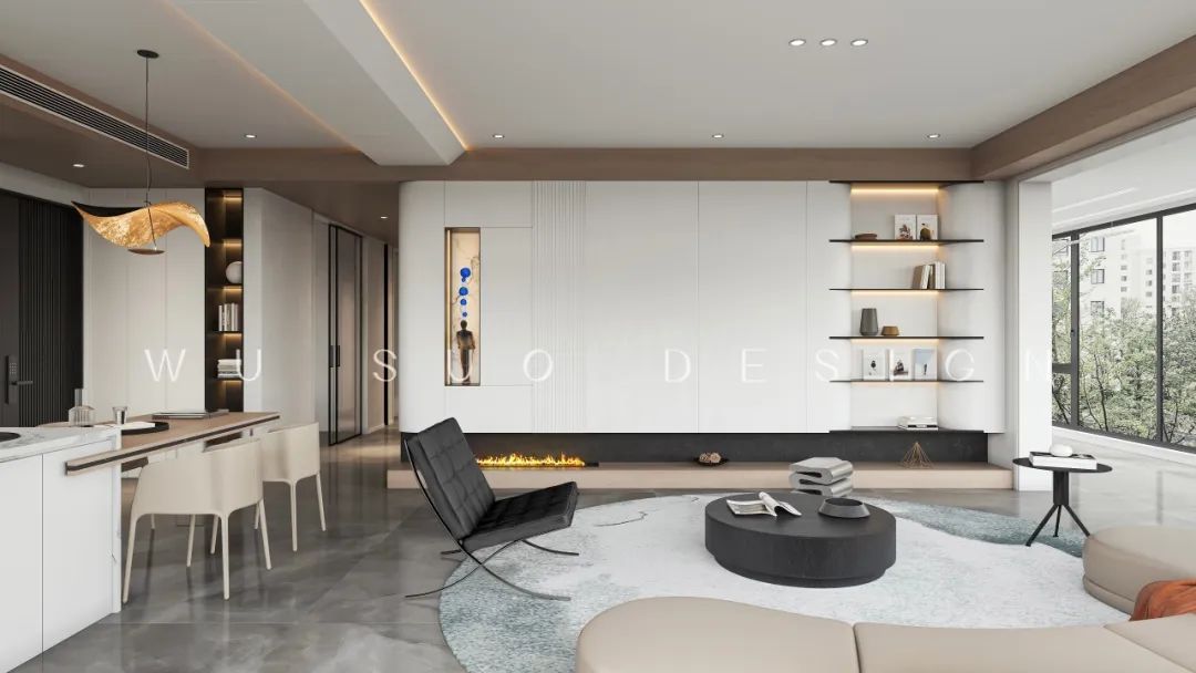 现代意式平层设计丨吾索设计-16