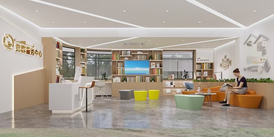 党群服务中心,退伍军人办公室等项目设计-14