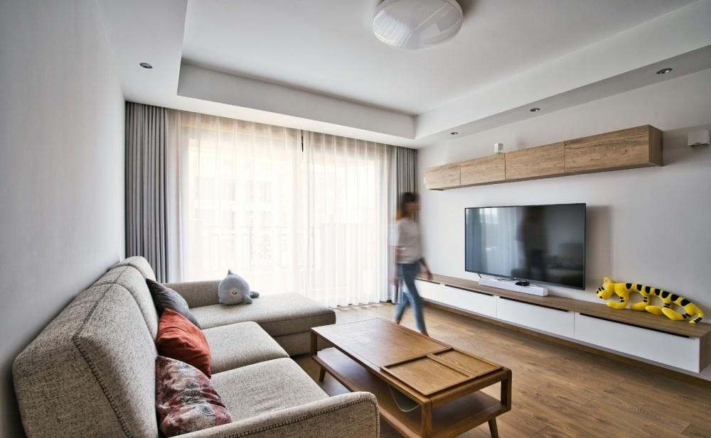 简约白色木色空间，打造舒适生活环境-5