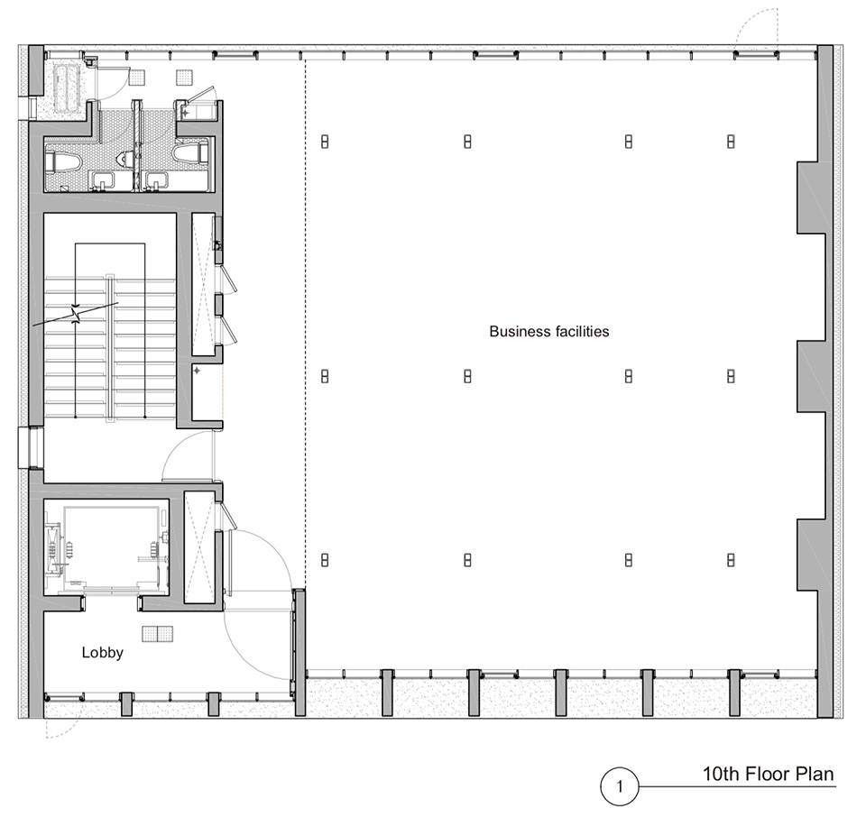 “竹塔”办公综合体丨韩国首尔丨UNSANGDONG Architects Cooperation-47