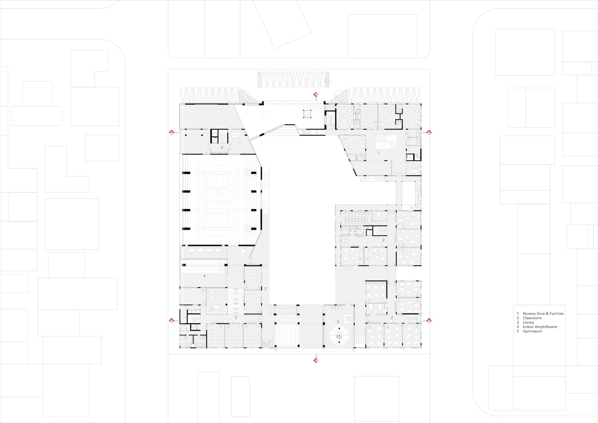 巴格达国际社区学校丨Studio Muduni-34