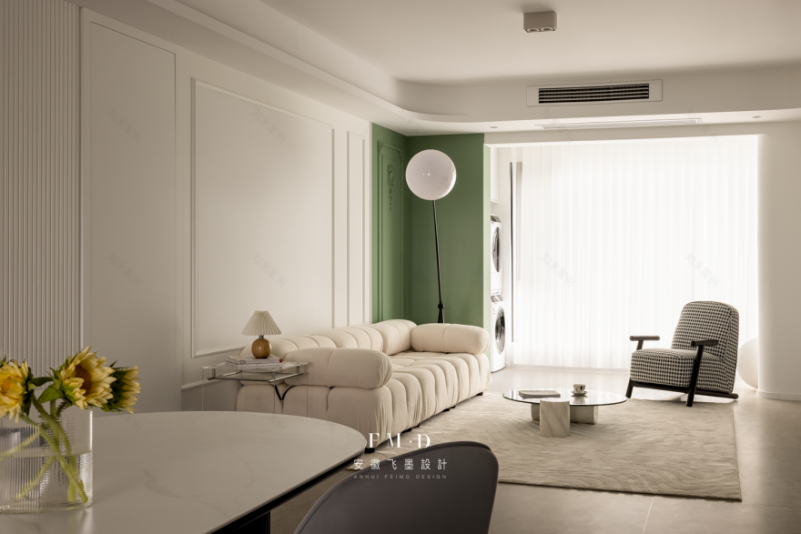 多彩现代法式家居丨中国六安丨丁慧设计小组-1