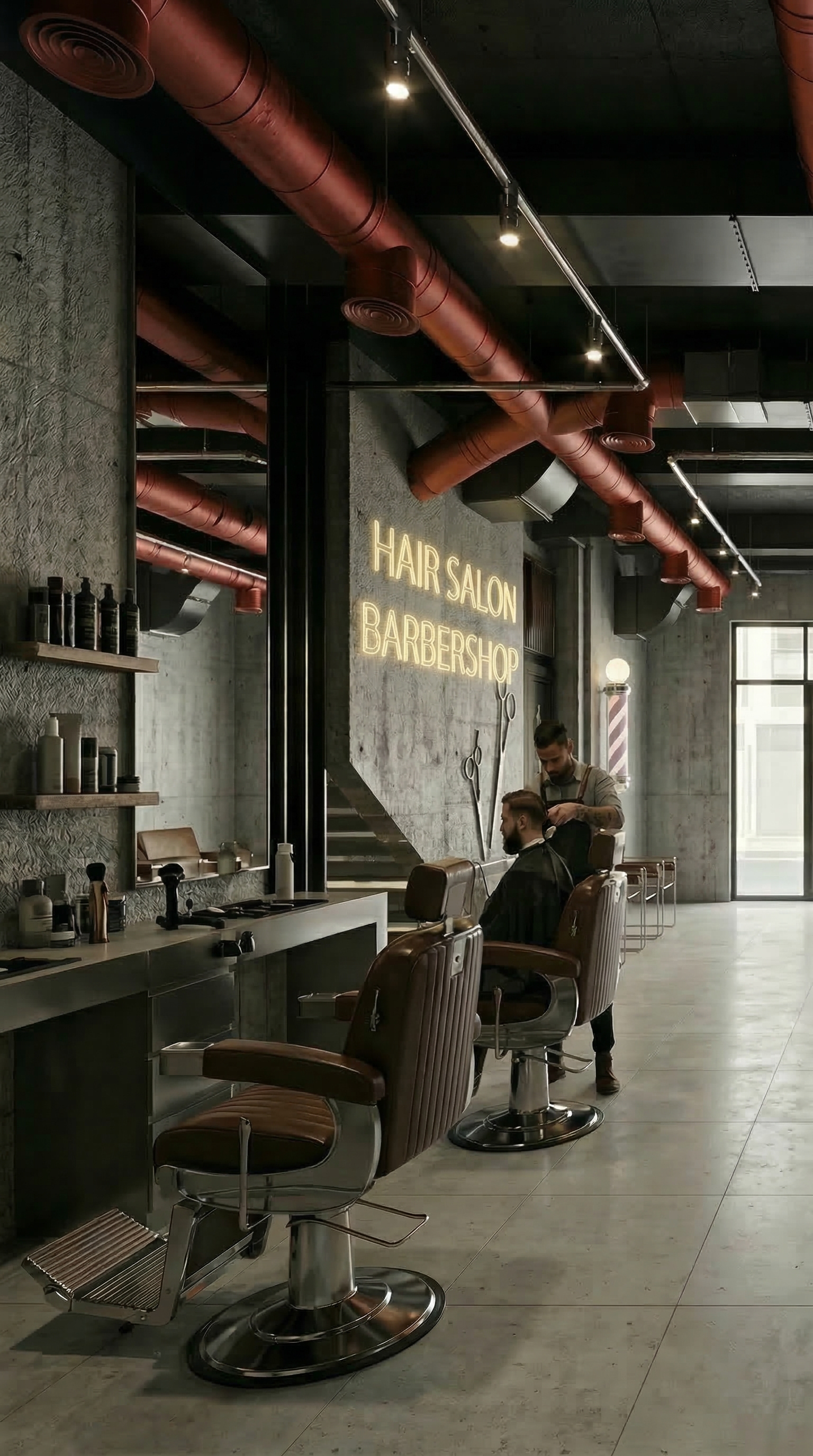 美发沙龙与理发店丨卡塔尔丨SAAL+-6