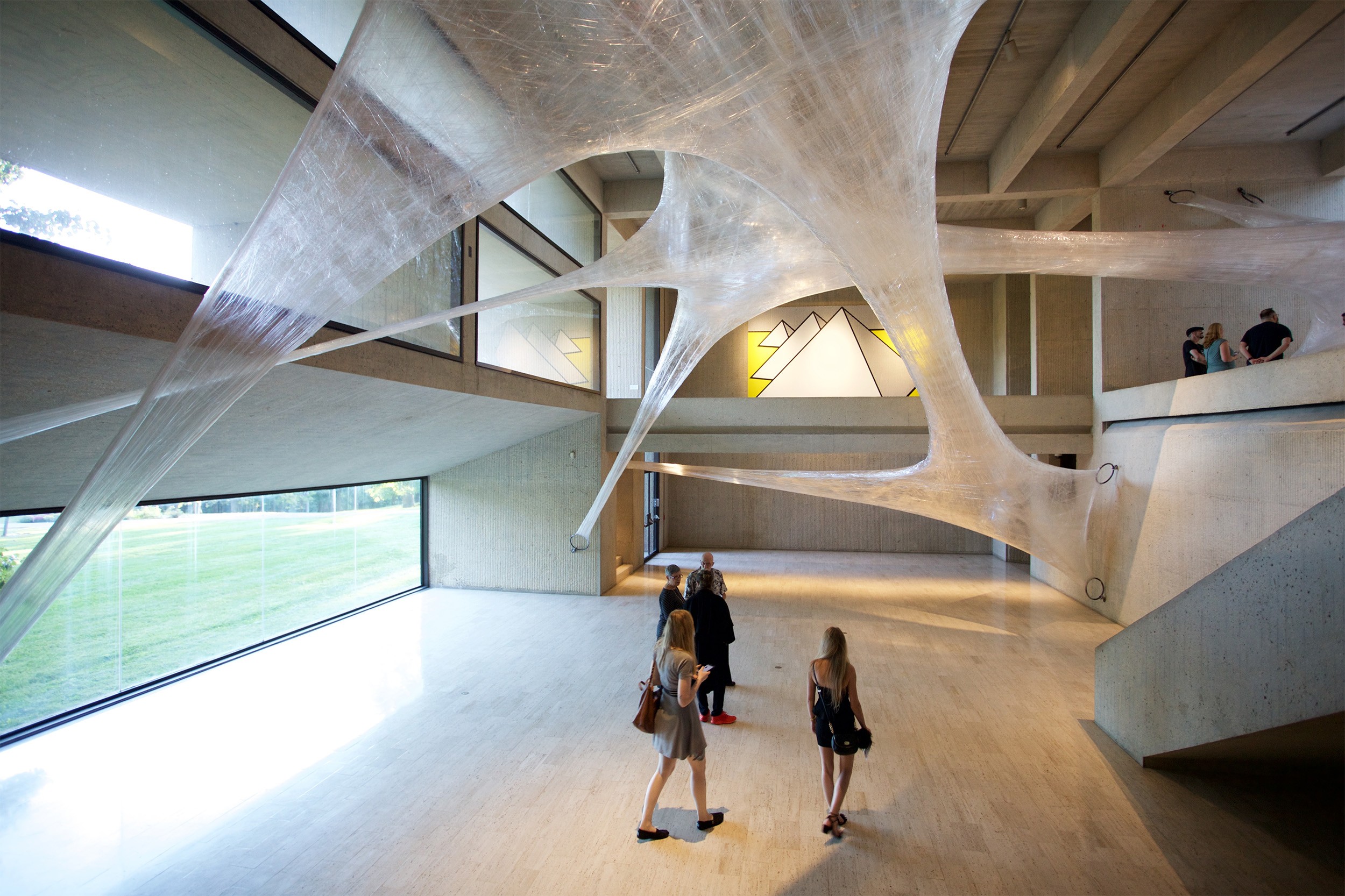 美国 Des Moines 艺术中心胶带装置——现代建筑与艺术的完美融合-17