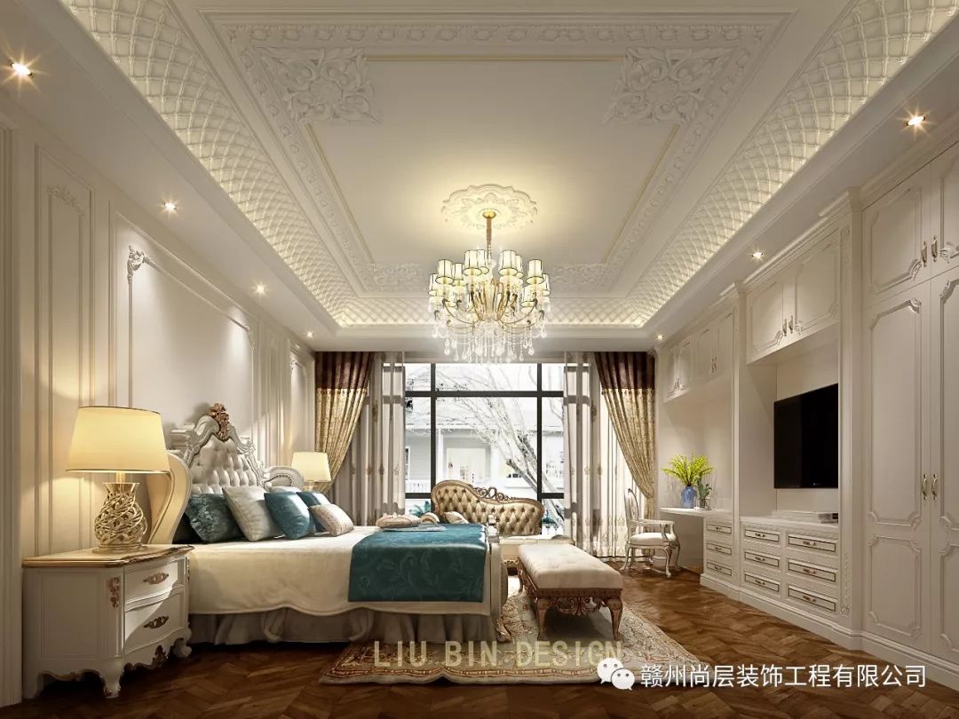 赣州世纪嘉园法式奢华墅居,尚层设计诠释低调华丽-30