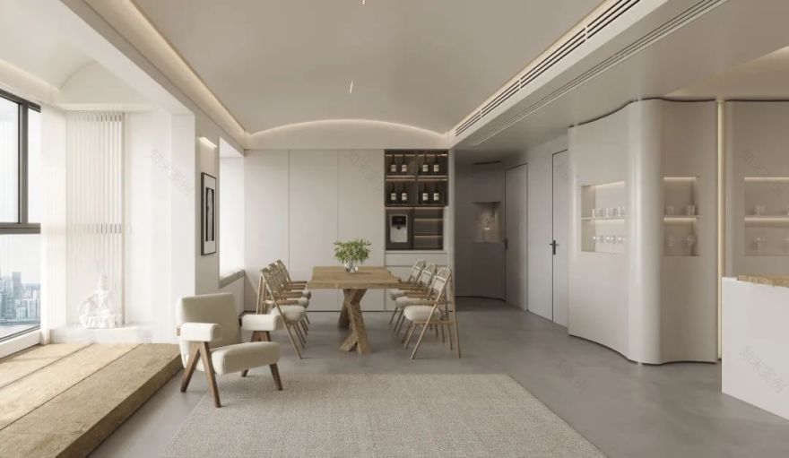 没有父母插手的设计!果断选择开放式厨房!!-47