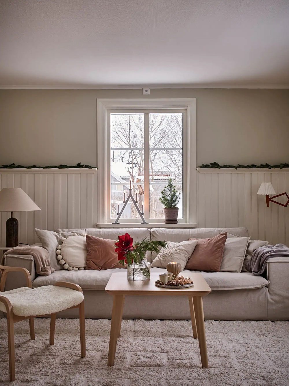 瑞典乡村的温馨冬季之家-4