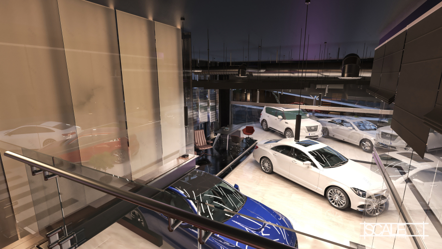 Carogo 汽车展厅丨Scale Design Studio-17