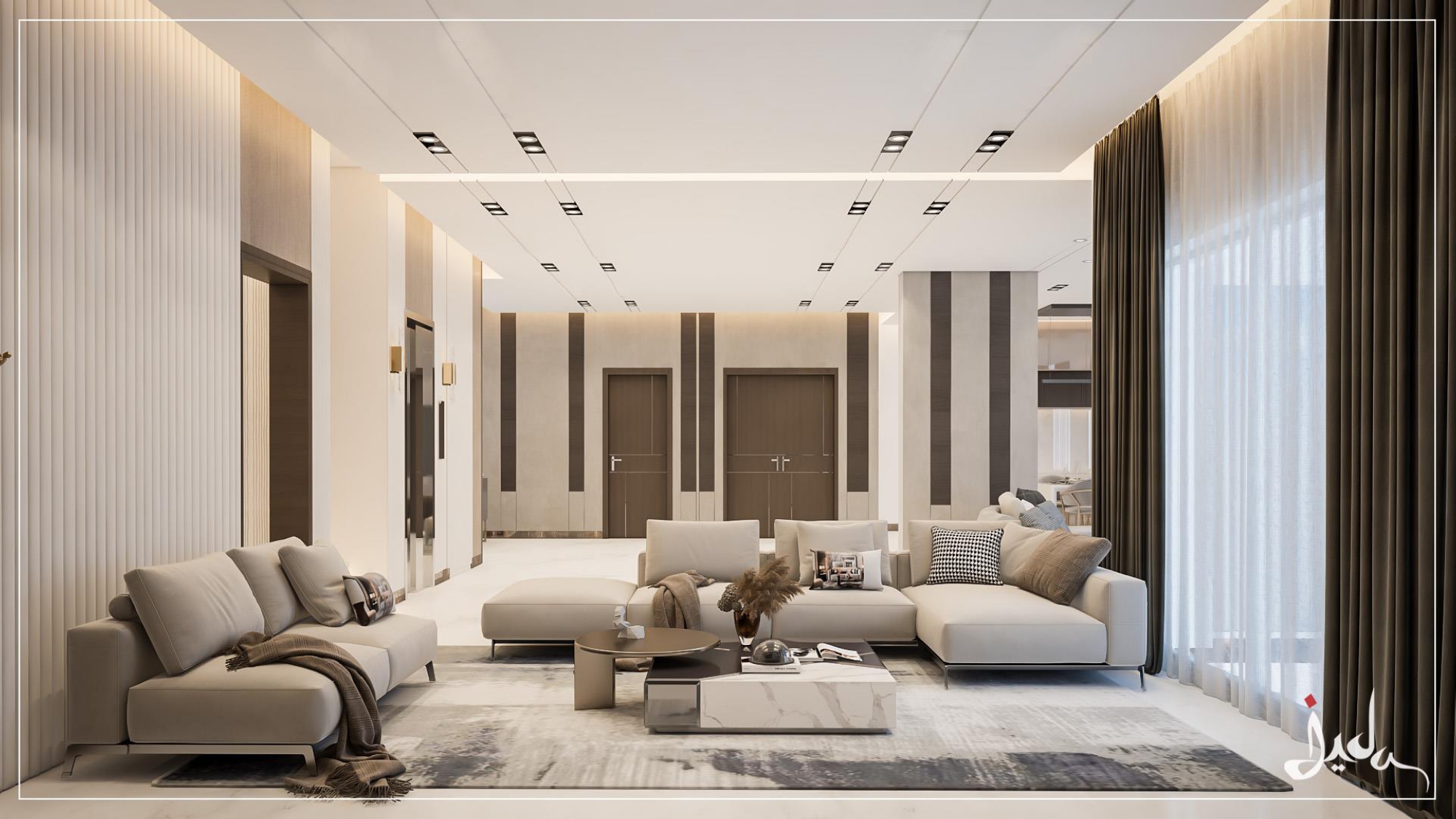 Modern Villa Interior-4