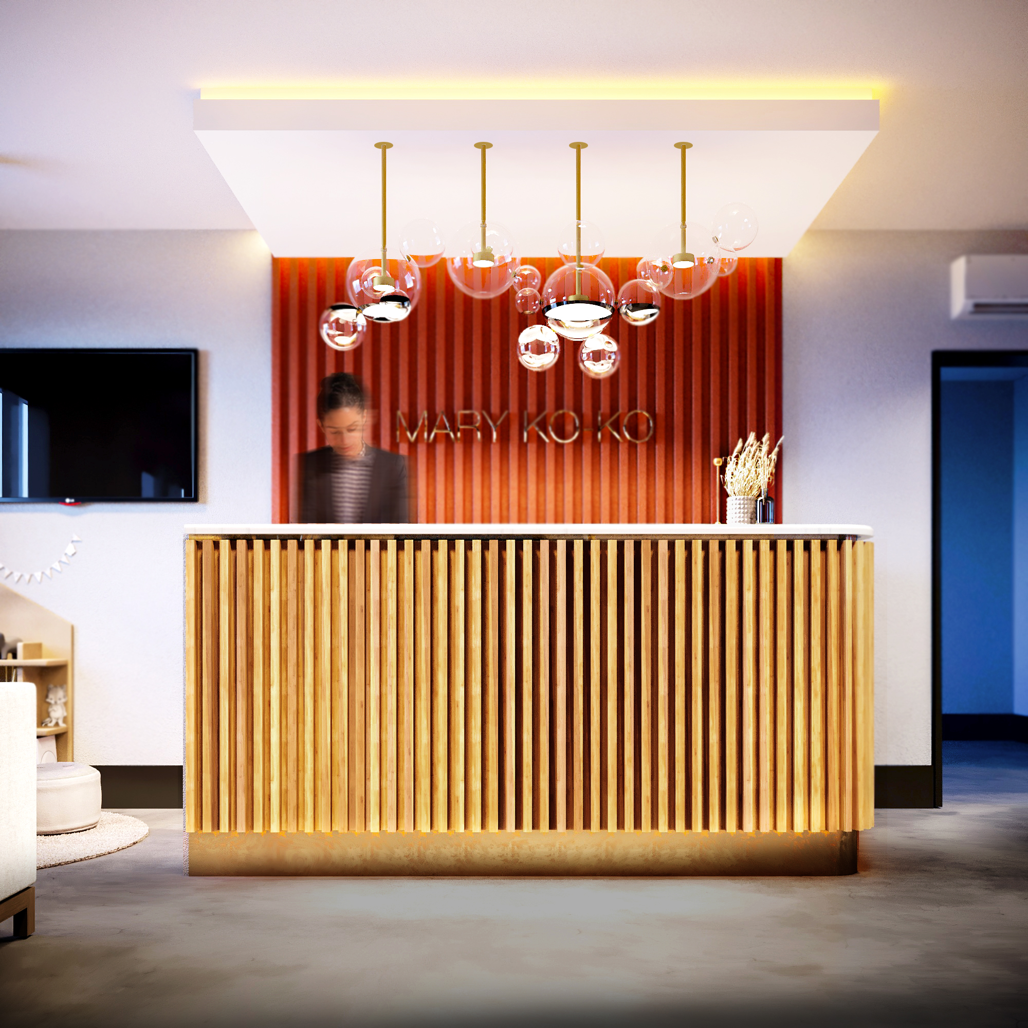 美容院室内设计丨Kate Selezneva-1