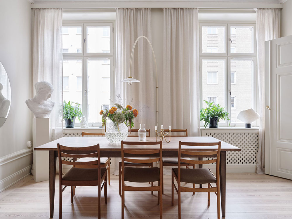 温馨斯堪的纳维亚公寓,冬季风情满满-6