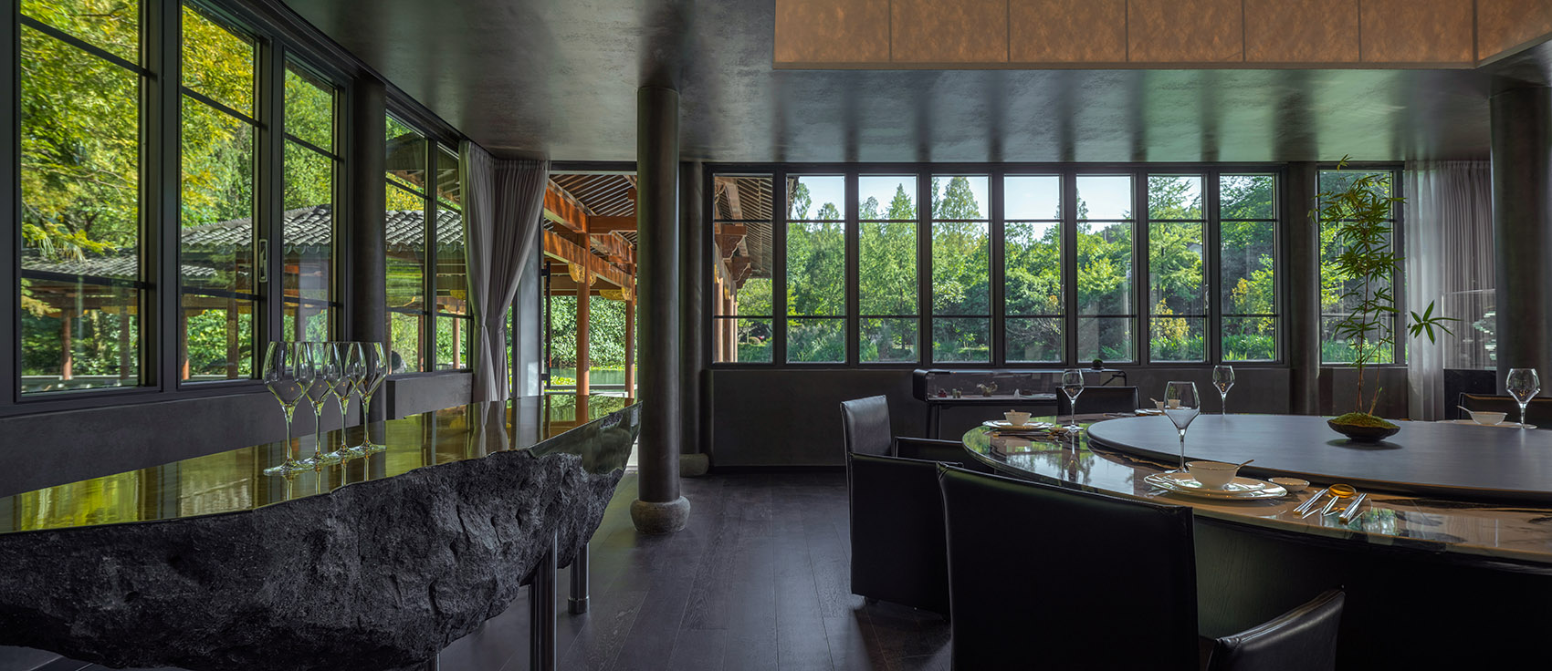 遇湖湾餐厅丨中国杭州丨慢珊瑚文旅设计-79