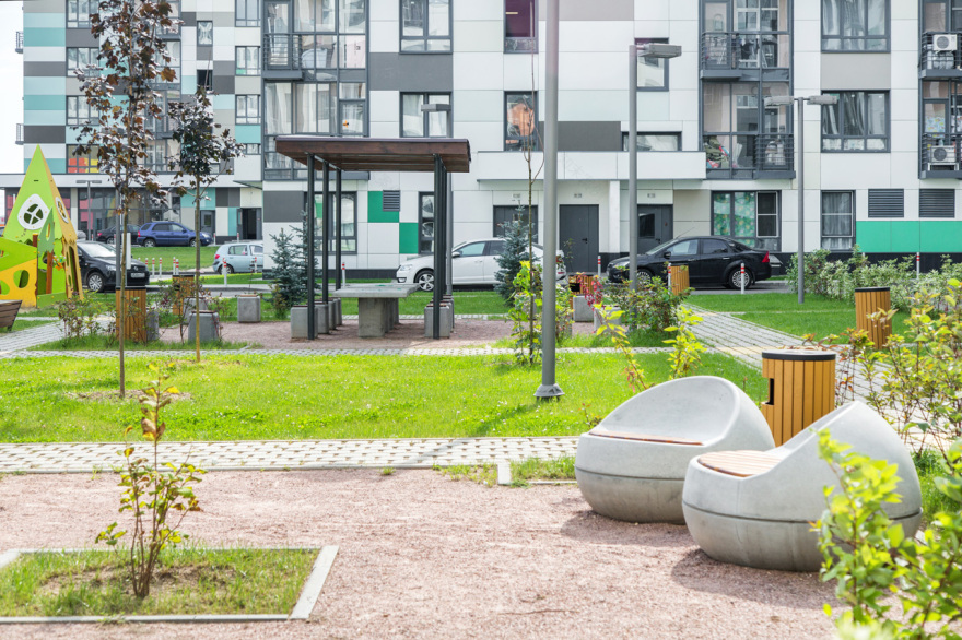 “Новомолоково” 第二阶段舒适级住宅综合体景观设计丨俄罗斯莫斯科丨Megabudka 建筑事务所-81