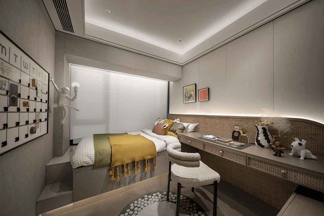 广州金茂万科·都会四季72户型丨中国广州丨深圳GNU金秋设计-47