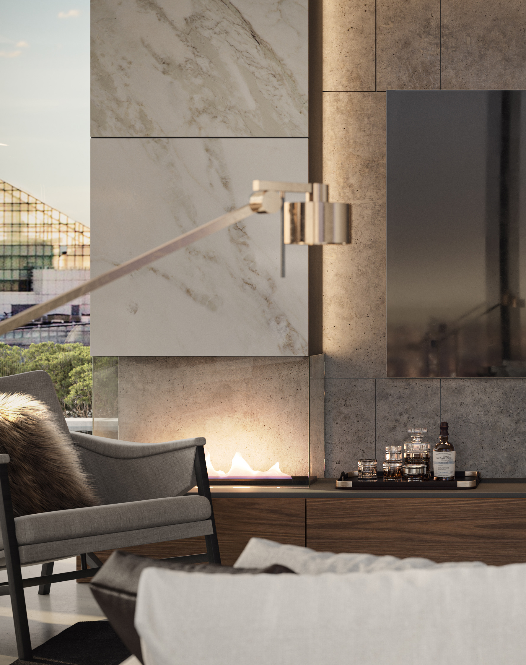 纽约市中心豪华公寓丨美国纽约市-8