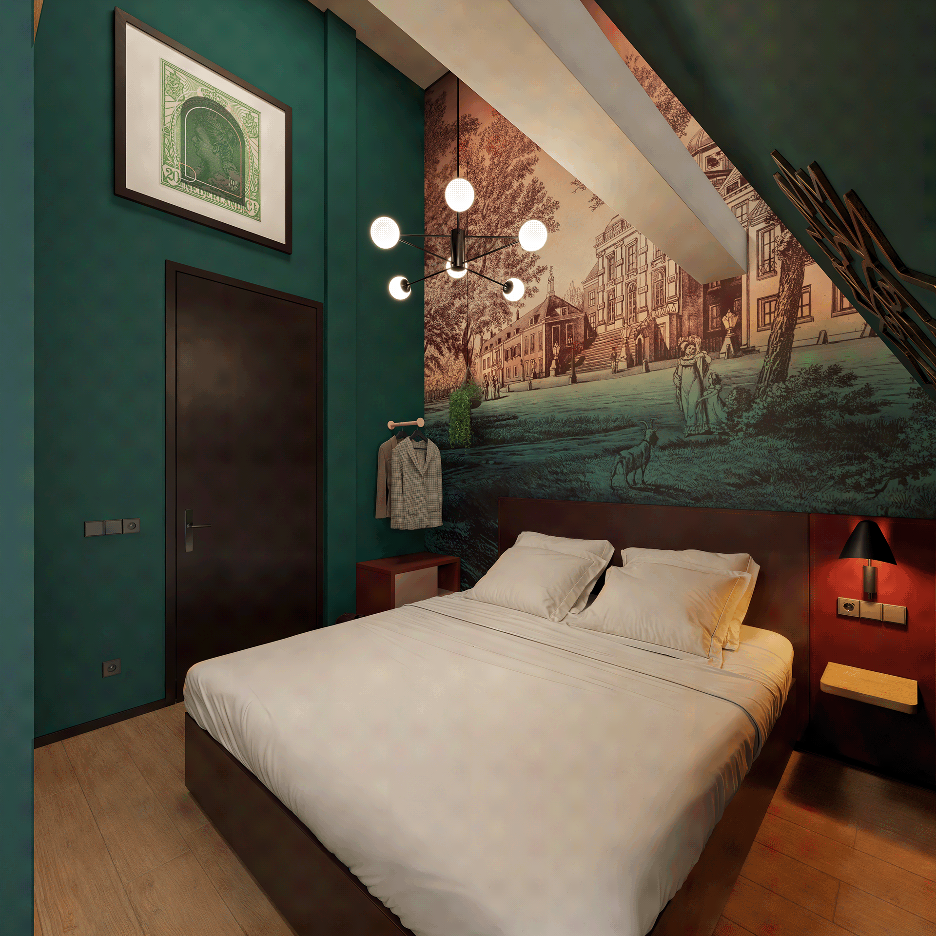 阿尔德酒店 - 客房丨荷兰海牙丨Split Level Studio-21