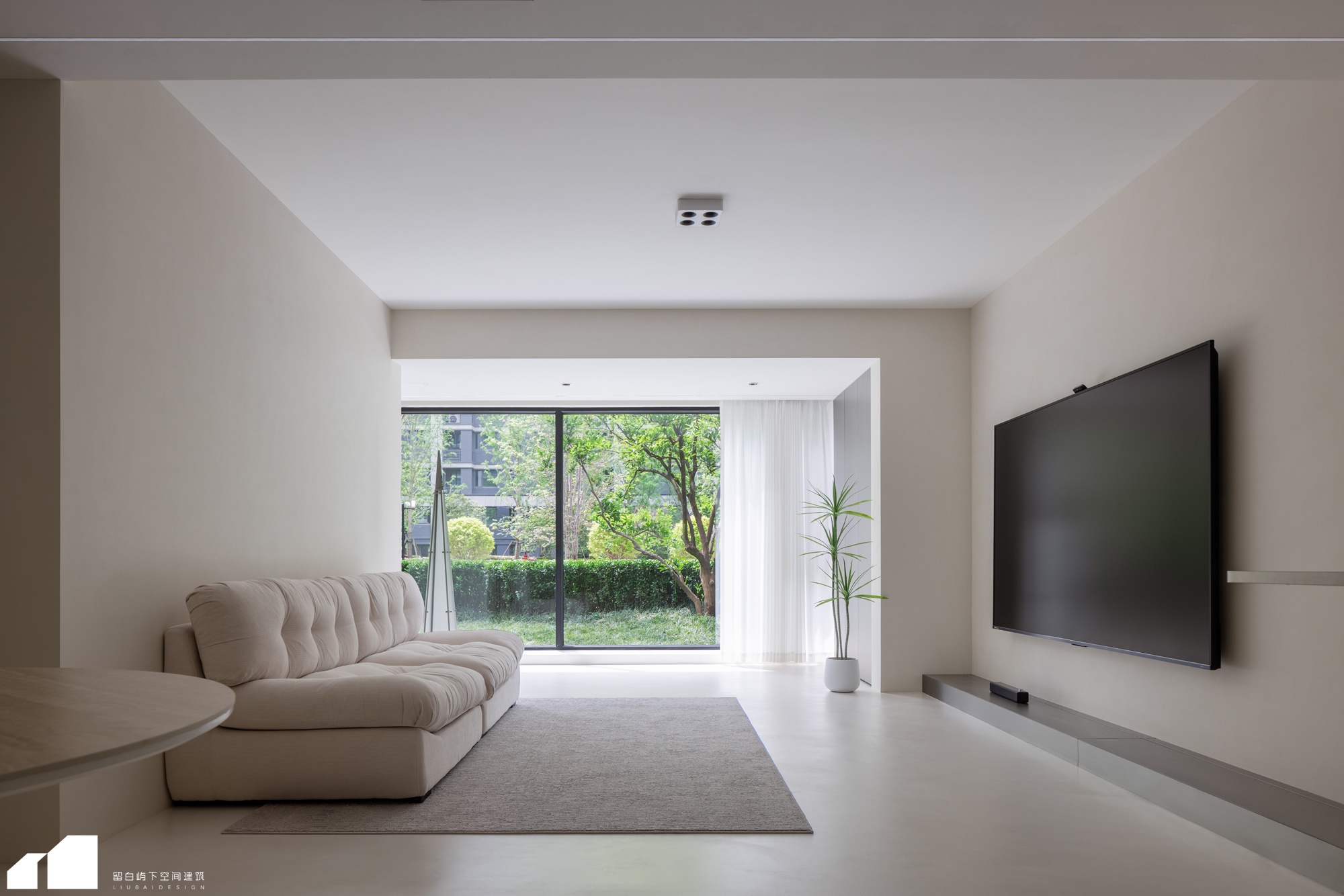 留白·实景 ｜邂逅｜微水泥的平静自由感，自然系与光影共生-5