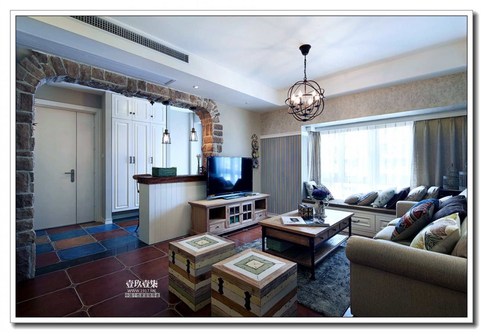 美式乡村风格住宅设计-3