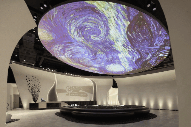 天津宁河生态小镇营销中心——自然与建筑共生的室内设计-23