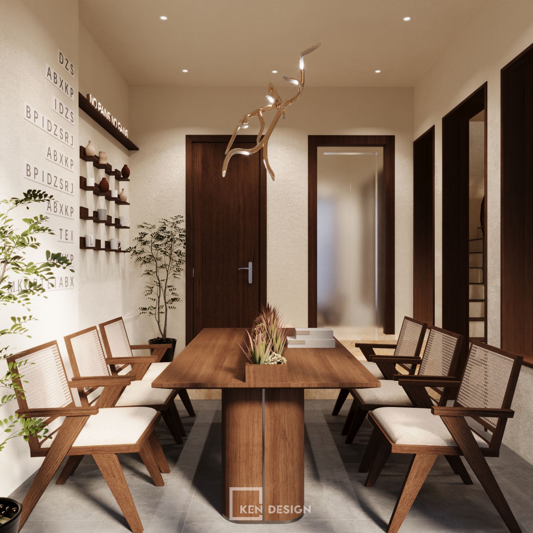 Blume咖啡馆设计丨越南河内丨Ken Design-13