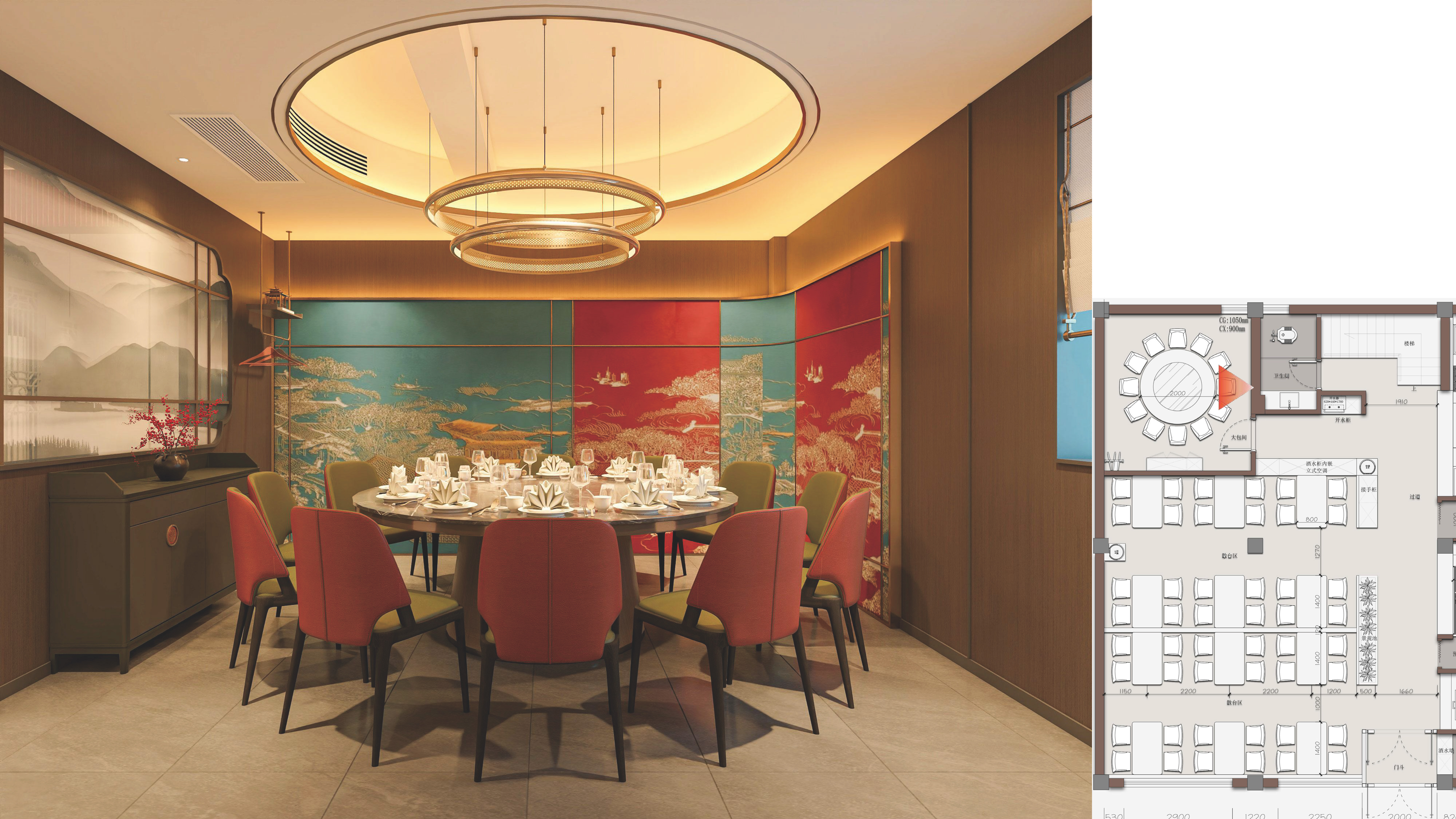 三晋面馆霍州店丨中国临汾丨富厚美学空间设计-14