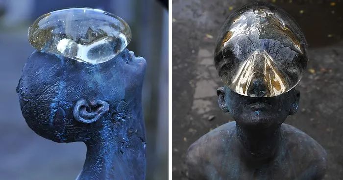 “雨”雕塑丨纳扎尔·比利克-2