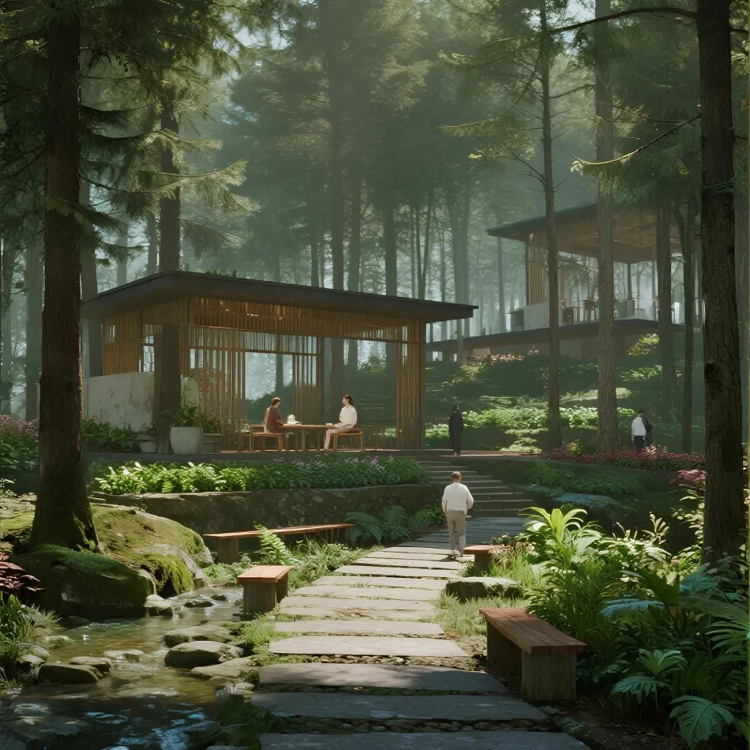 “森愈谷”山林水库湖岸综合体：以自然疗愈身心，以文化赋能康养-77