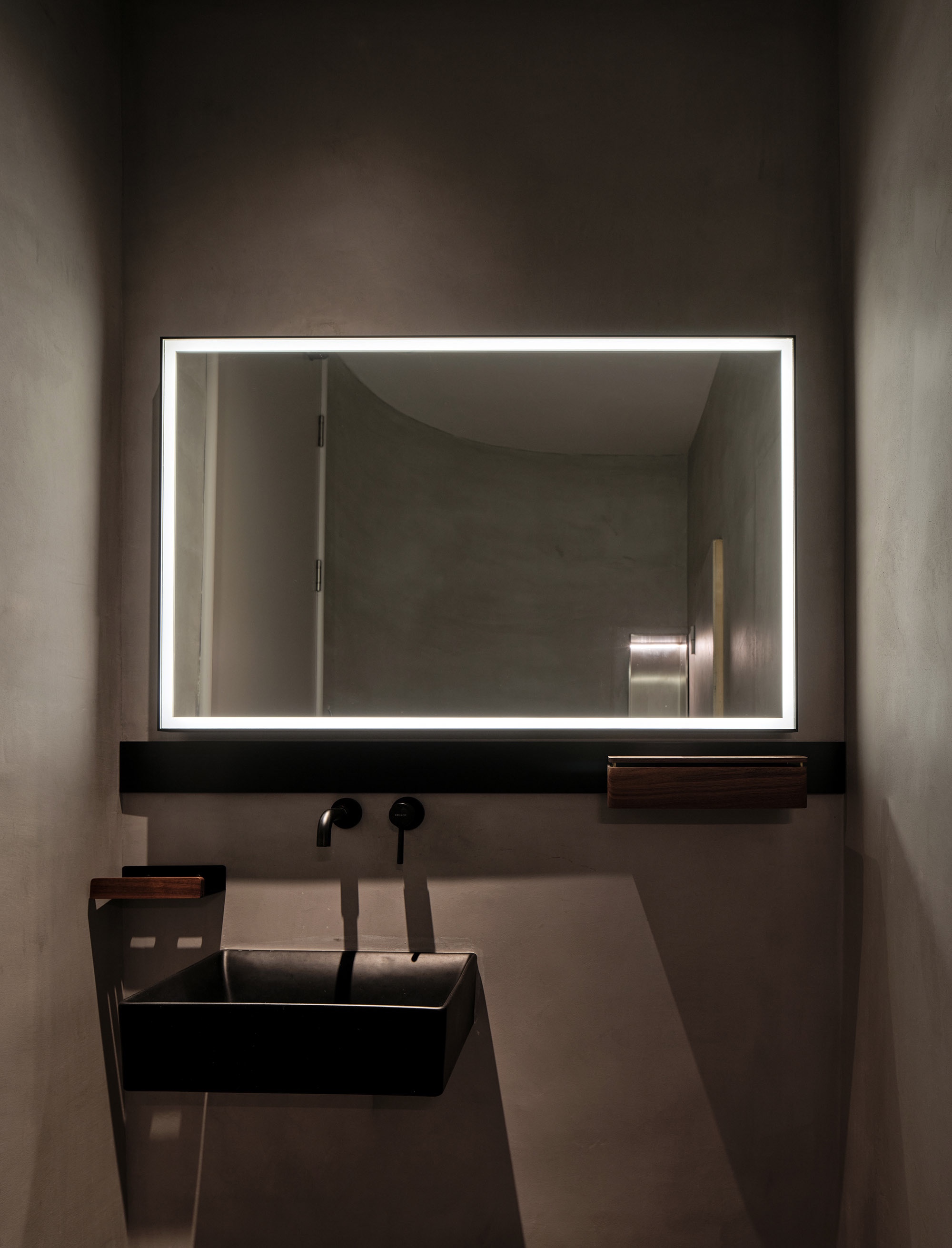 现代中古风理发店丨中国杭州丨尔景空间设计-42