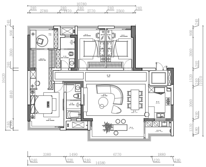华宇御璟湖山美式轻奢宅丨中国重庆丨廖俊豪-16