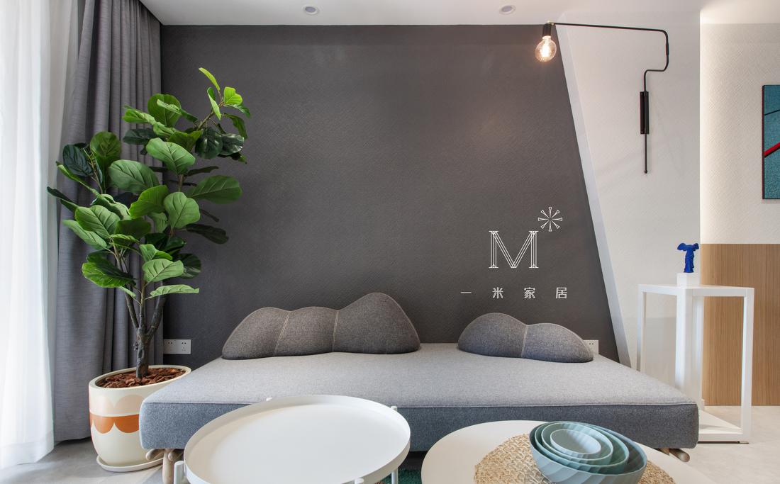 平层丨【一米家居】抚育生活 92㎡现代北欧-1