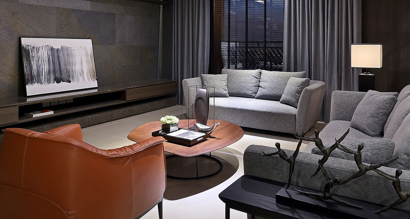 “隐藏”与“探知”——现代简约住宅  张清平-6