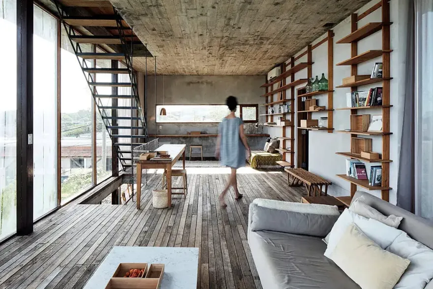 乌拉圭海滨的简约混凝土建筑 | Sticotti 的完美设计-4