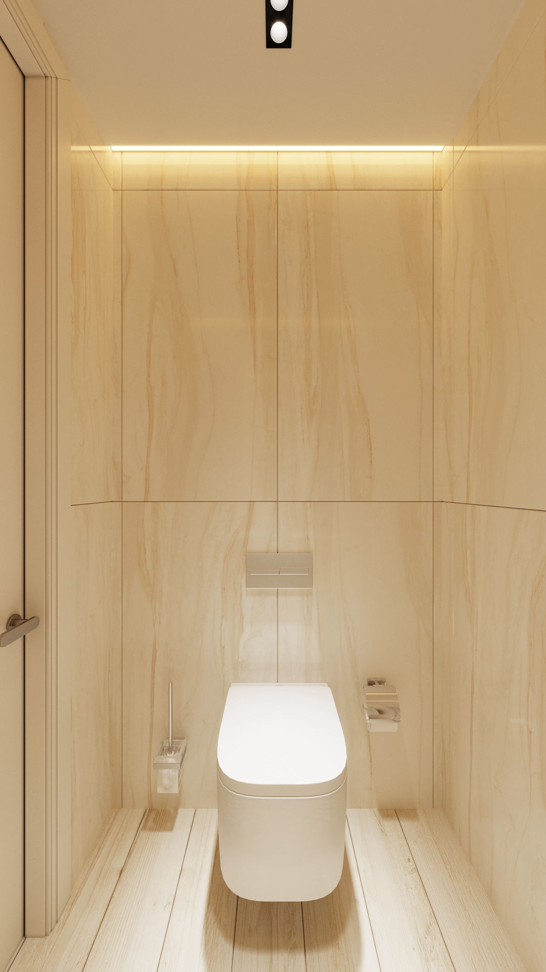 170㎡浅色系公寓设计 方寸之间，皆是雅韵！-29