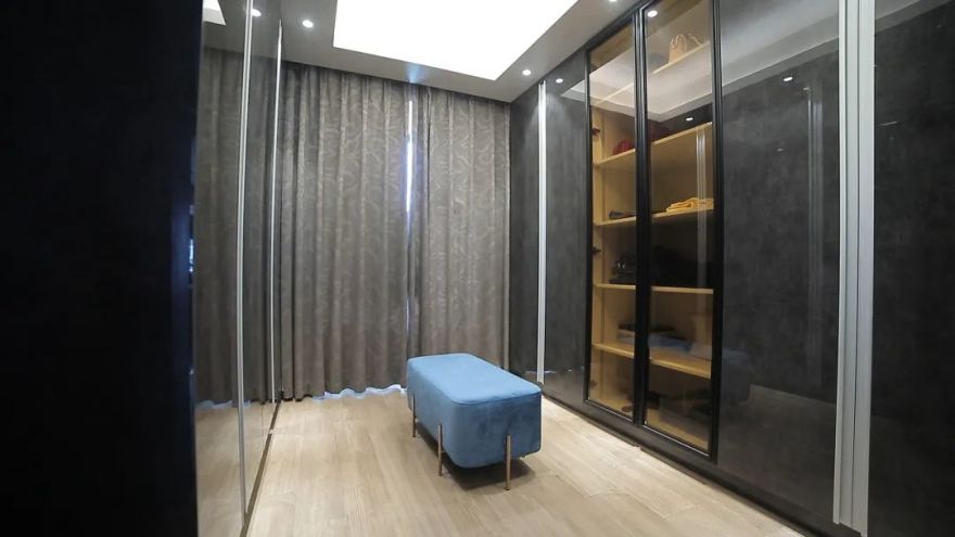 轻奢现代,三居改两居的逆袭之路-70