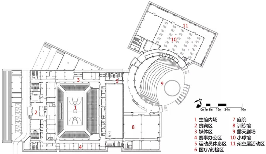 天津科技大学体育馆丨中国天津-51