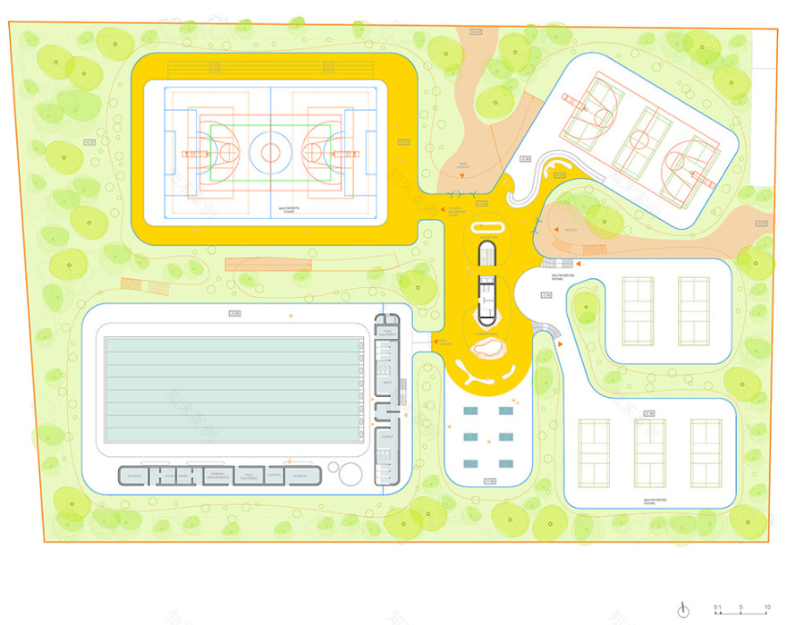 松江泗泾体育中心概念方案丨中国上海丨selgascano-46