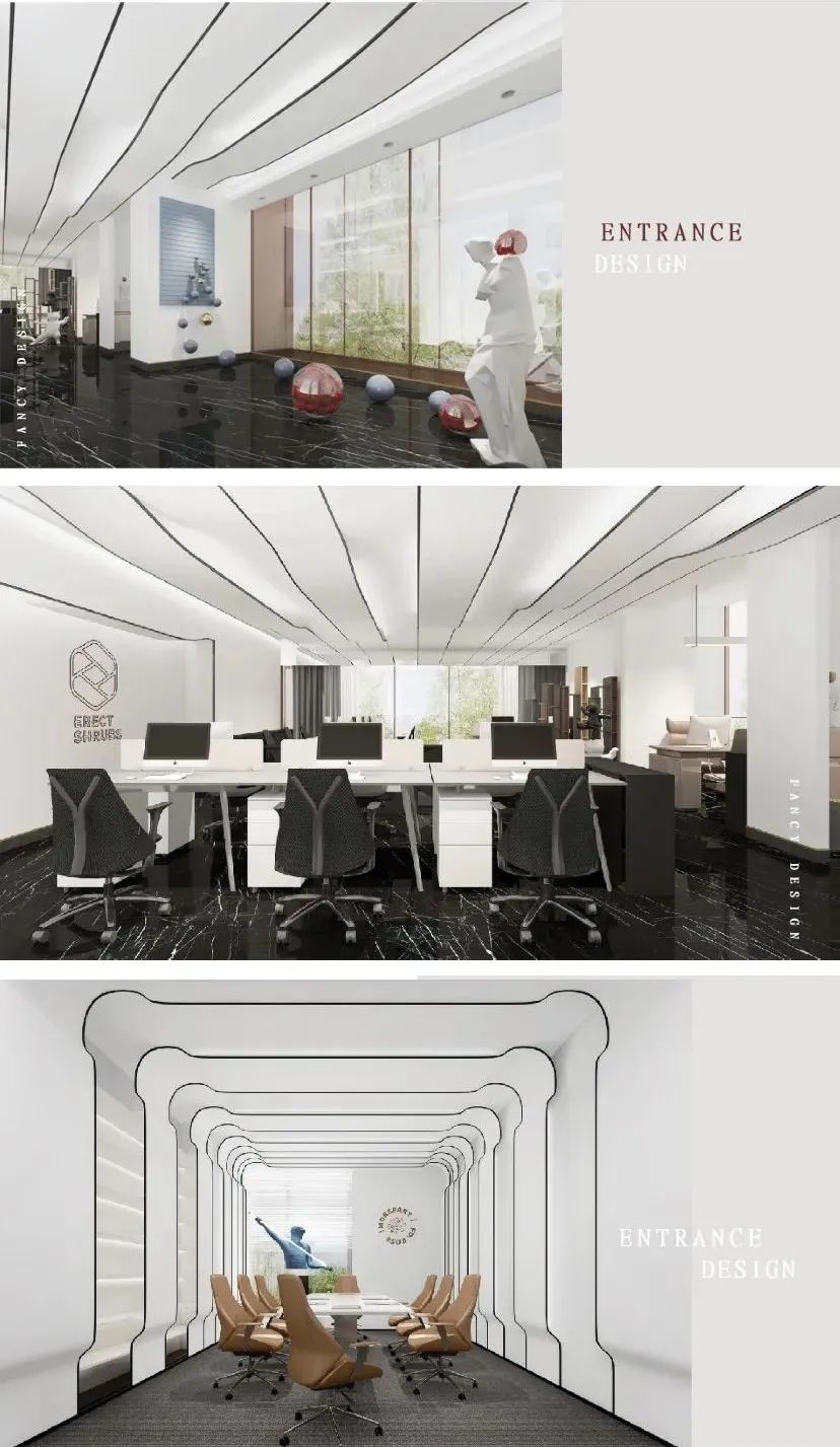 长沙直立灌木办公空间 | 玫瑰之韵的现代演绎-43