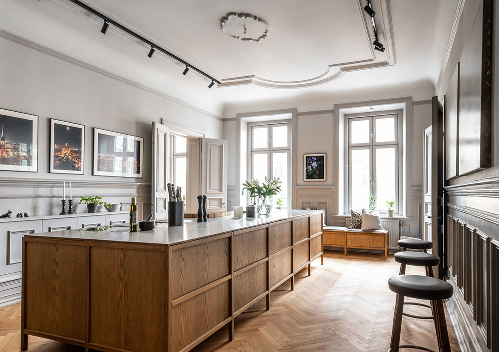 哥德堡豪华公寓的灰色魅力-8