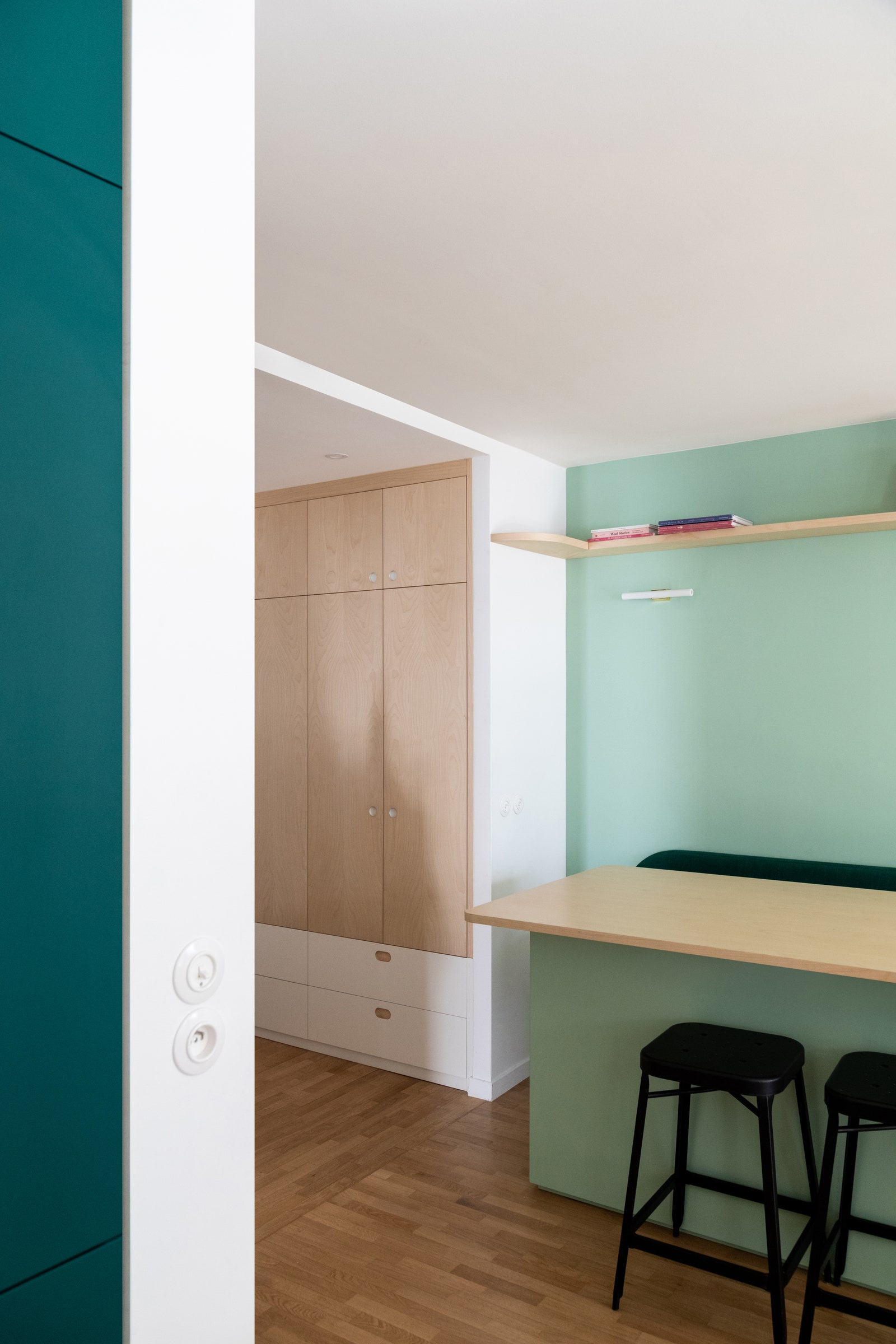 巴黎 Miniapartment，多功能的绿色温馨空间-16