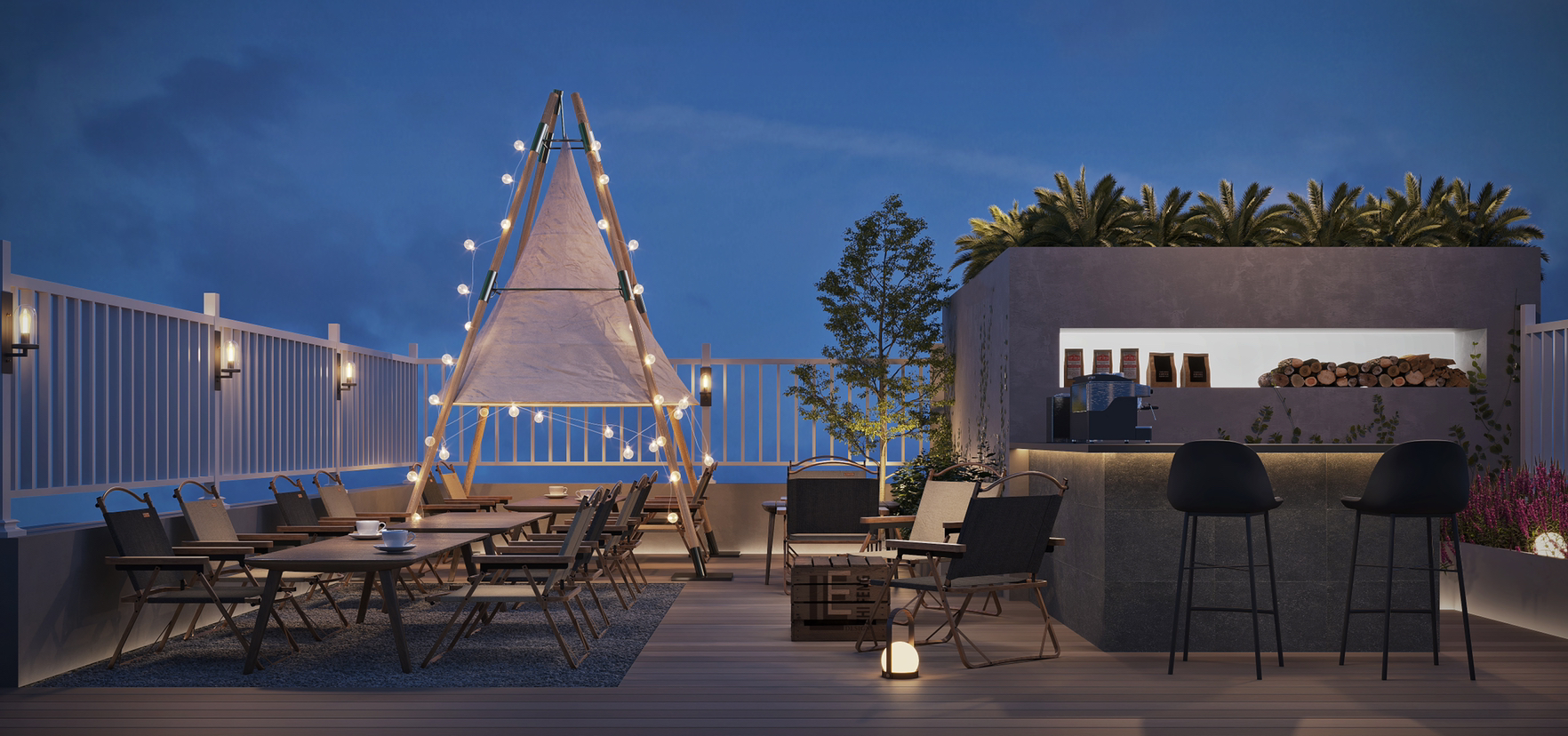 现代极简别墅丨李智锋-9